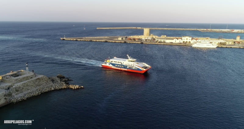 «DODEKANISOS EXPRESS» Ο κατάπλους στη Ρόδο, Αρχιπέλαγος, Η 1η ναυτιλιακή πύλη ενημέρωσης στην Ελλάδα