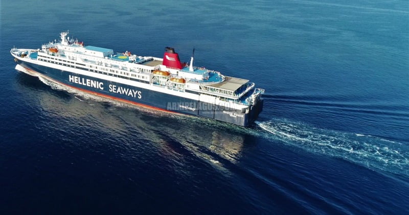 «ΝΗΣΟΣ ΡΟΔΟΣ» Αναχώρηση από τον Πειραιά Εντυπωσιακό DRONE VIDEO, Αρχιπέλαγος, Η 1η ναυτιλιακή πύλη ενημέρωσης στην Ελλάδα