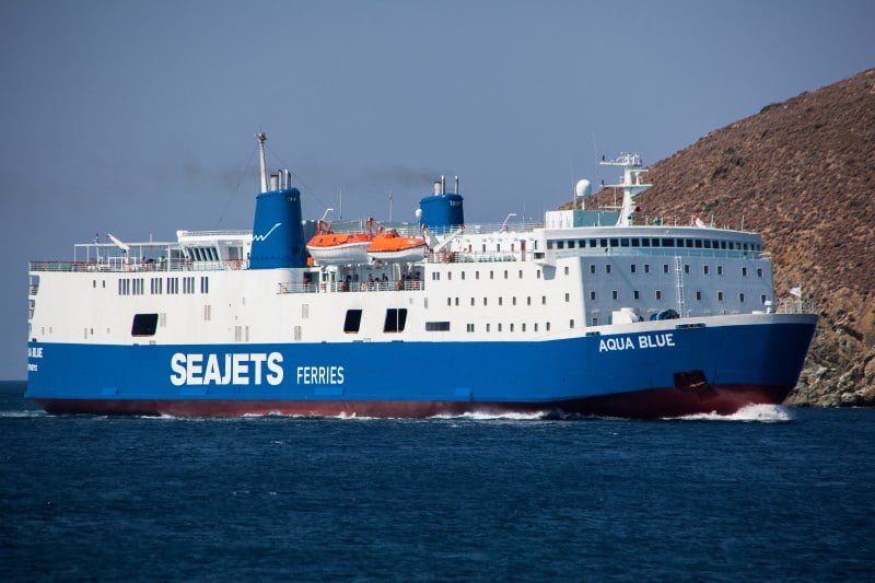 AQUA BLUE RO RO PASSENGER SHIP IMO 7429669 49, Αρχιπέλαγος, Η 1η ναυτιλιακή πύλη ενημέρωσης στην Ελλάδα