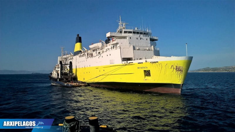 «European Star» παραμένει στα Αμπελάκια Σαλαμίνας 1, Αρχιπέλαγος, Η 1η ναυτιλιακή πύλη ενημέρωσης στην Ελλάδα