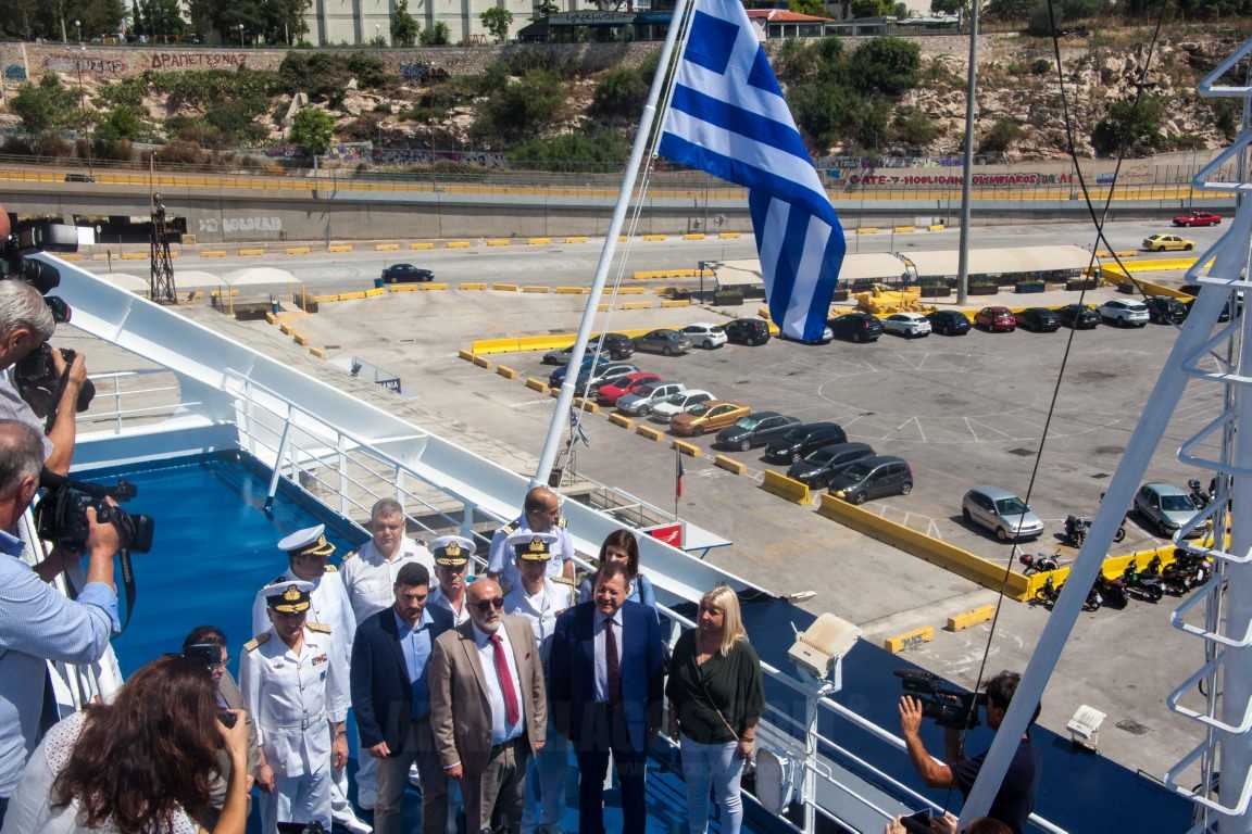 Πραγματοποιήθηκαν τα εγκαίνια του Cruise Ferry MYKONOS PALACE3, Αρχιπέλαγος, Η 1η ναυτιλιακή πύλη ενημέρωσης στην Ελλάδα