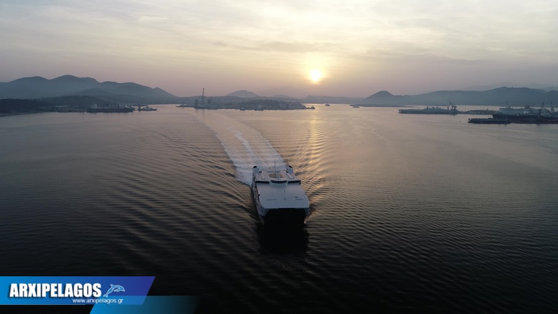 Video από το δοκιμαστικό του Worldchampion Jet 3, Αρχιπέλαγος, Η 1η ναυτιλιακή πύλη ενημέρωσης στην Ελλάδα