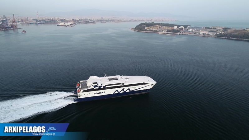 Video από το δοκιμαστικό του Worldchampion Jet 8, Αρχιπέλαγος, Η 1η ναυτιλιακή πύλη ενημέρωσης στην Ελλάδα