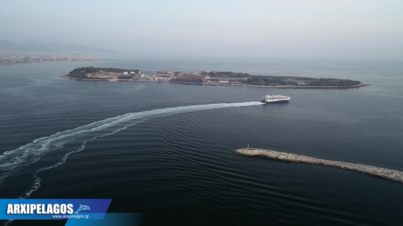 Video από το δοκιμαστικό του Worldchampion Jet 9, Αρχιπέλαγος, Η 1η ναυτιλιακή πύλη ενημέρωσης στην Ελλάδα