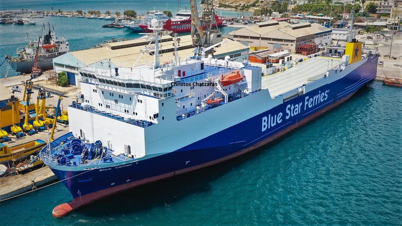 Πότε ξεκινά το νέο πλοίο της Blue Star Ferries