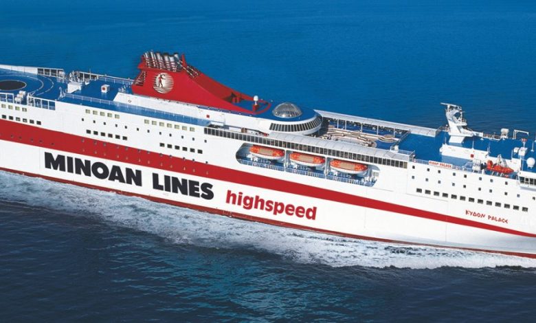 Το “Κύδων Παλάς” το ταχύτερο, νεώτερο και οικολογικό Cruise Ferry συνδέει τα Χανιά με τον Πειραιά