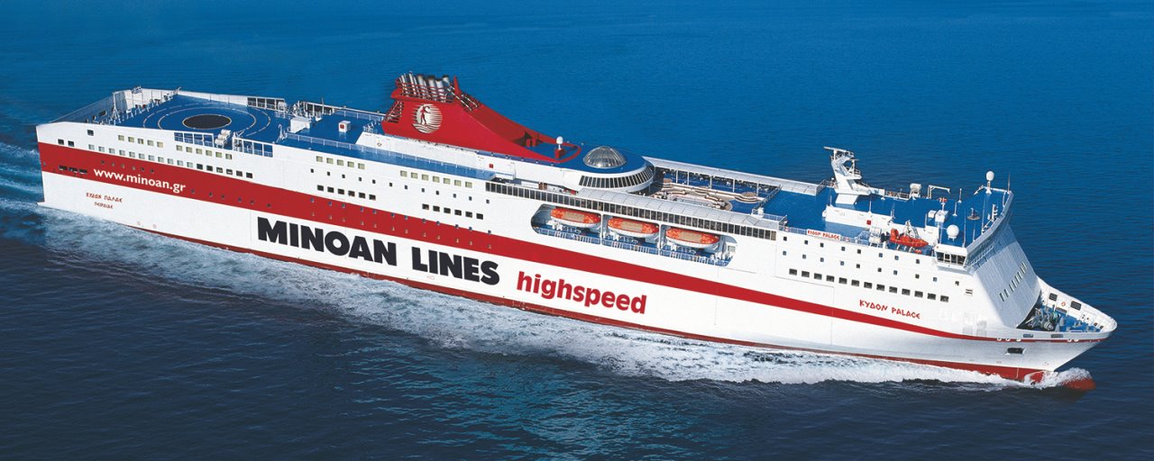Το “Κύδων Παλάς” το ταχύτερο, νεώτερο και οικολογικό Cruise Ferry συνδέει τα Χανιά με τον Πειραιά