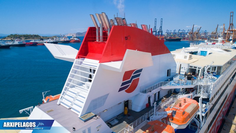 Superfast XI έτοιμο με τη νέα τσιμινιέρα photos 8, Αρχιπέλαγος, Η 1η ναυτιλιακή πύλη ενημέρωσης στην Ελλάδα