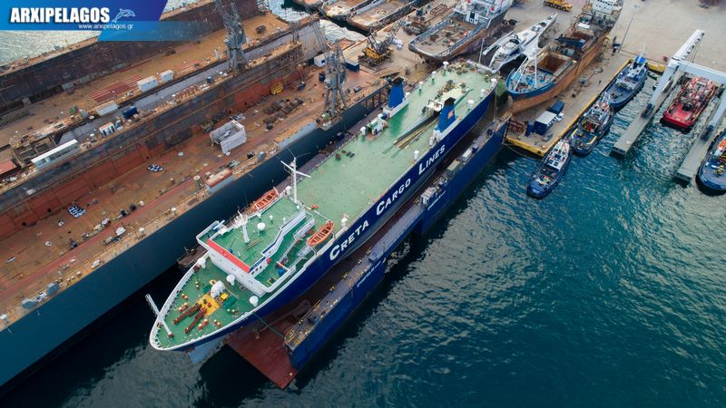 Στη δεξαμενή των ναυπηγείων Σπανόπουλου το Τάλως φωτορεπορτάζ 17, Αρχιπέλαγος, Η 1η ναυτιλιακή πύλη ενημέρωσης στην Ελλάδα