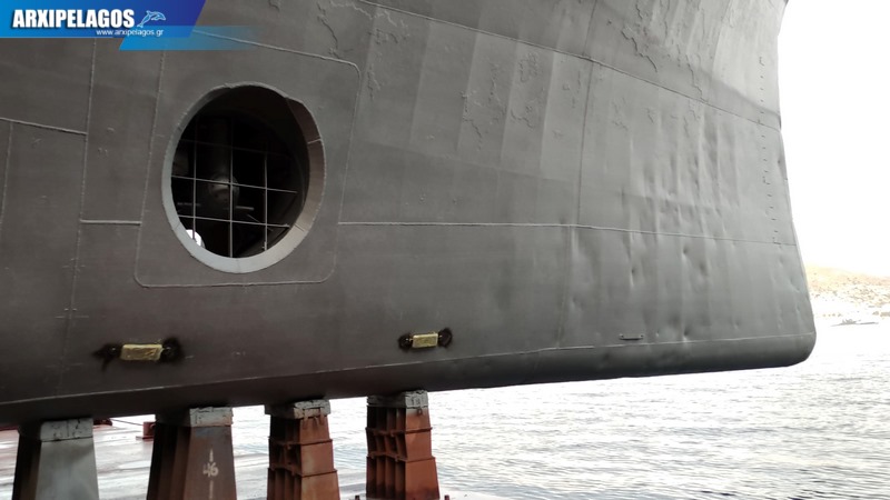 Στη δεξαμενή των ναυπηγείων Σπανόπουλου το Τάλως φωτορεπορτάζ 5, Αρχιπέλαγος, Η 1η ναυτιλιακή πύλη ενημέρωσης στην Ελλάδα