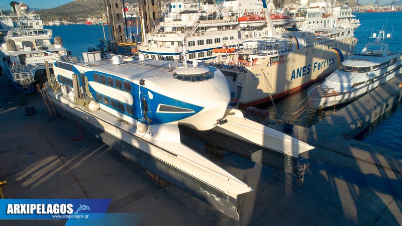 Στα ναυπηγεία Σπανόπουλου το Speed Cat I του Αγαπητού 1, Αρχιπέλαγος, Η 1η ναυτιλιακή πύλη ενημέρωσης στην Ελλάδα
