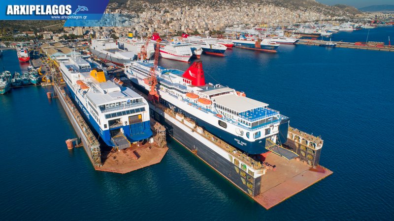 Για δεξαμενισμό το Blue Star 1 Νήσος Σάμος Σημερινές αεροφωτογραφίες 13, Αρχιπέλαγος, Η 1η ναυτιλιακή πύλη ενημέρωσης στην Ελλάδα