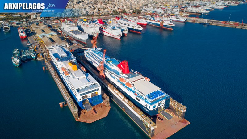 Για δεξαμενισμό το Blue Star 1 Νήσος Σάμος Σημερινές αεροφωτογραφίες 7, Αρχιπέλαγος, Η 1η ναυτιλιακή πύλη ενημέρωσης στην Ελλάδα