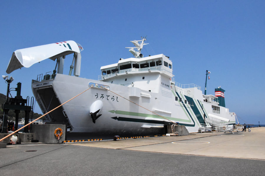 Umiterachi Δρομολογήθηκε το νεότευκτο της Kyushu Yusen Co 2, Αρχιπέλαγος, Ναυτιλιακή πύλη ενημέρωσης