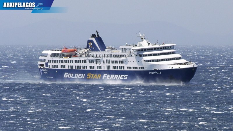 Με ένταση ανέμου πάνω από 10 μποφόρ το ρεμέντζο του Superferry στην Τήνο Video, Αρχιπέλαγος, Η 1η ναυτιλιακή πύλη ενημέρωσης στην Ελλάδα