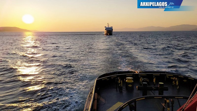 Σύμη Ρυμουλκείται στον Πειραιά, Αρχιπέλαγος, Η 1η ναυτιλιακή πύλη ενημέρωσης στην Ελλάδα
