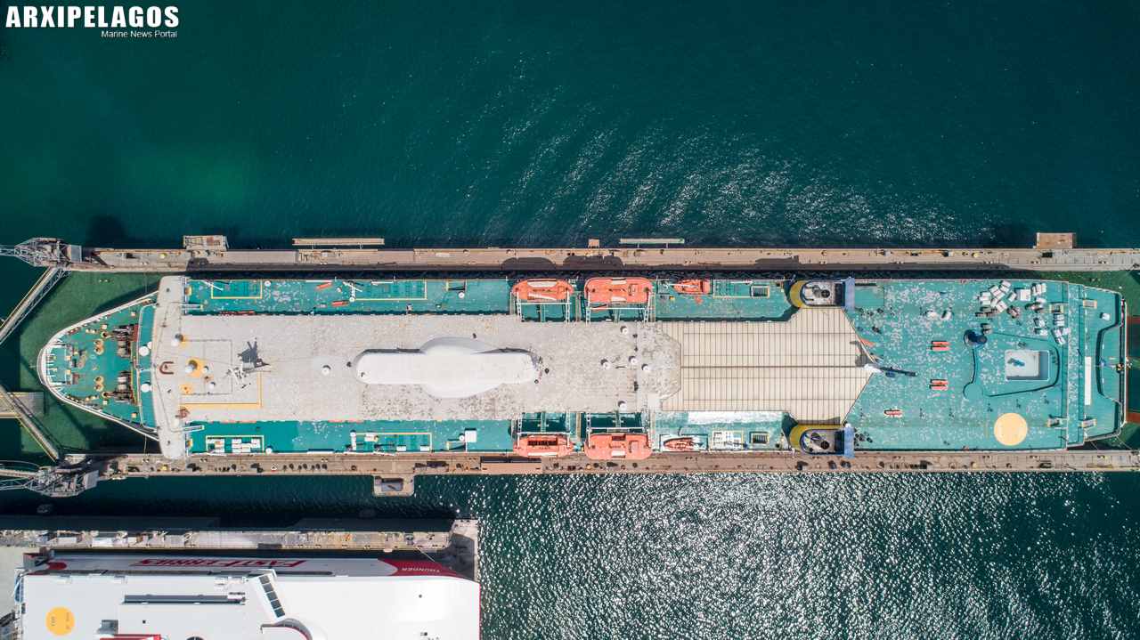 ΚΡΗΤΗ ΙΙ Στη μεγάλη πλωτή δεξαμενή Νο3 του Ομίλου Σπανόπουλου για επισκευές 5, Αρχιπέλαγος, Η 1η ναυτιλιακή πύλη ενημέρωσης στην Ελλάδα