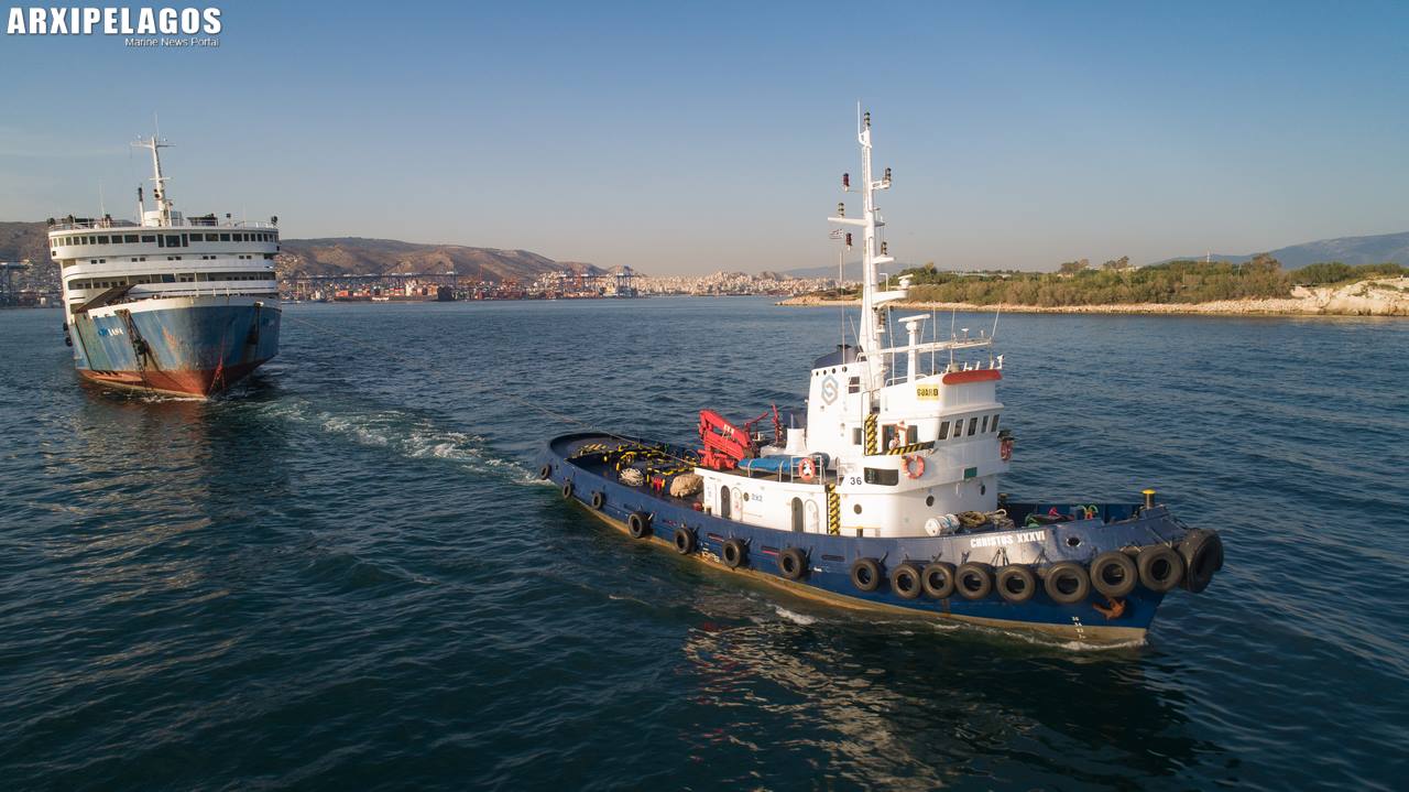 ΜΥΤΙΛΗΝΗ Φεύγει για σκραπ η Αρχόντισσα του Βορείου Αιγαίου 3, Αρχιπέλαγος, Η 1η ναυτιλιακή πύλη ενημέρωσης στην Ελλάδα