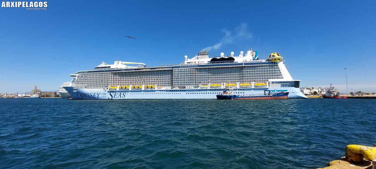 Odyssey of the Seas Royal Caribbean Ταξίδι απόδρασης και δράσης, Αρχιπέλαγος, Η 1η ναυτιλιακή πύλη ενημέρωσης στην Ελλάδα