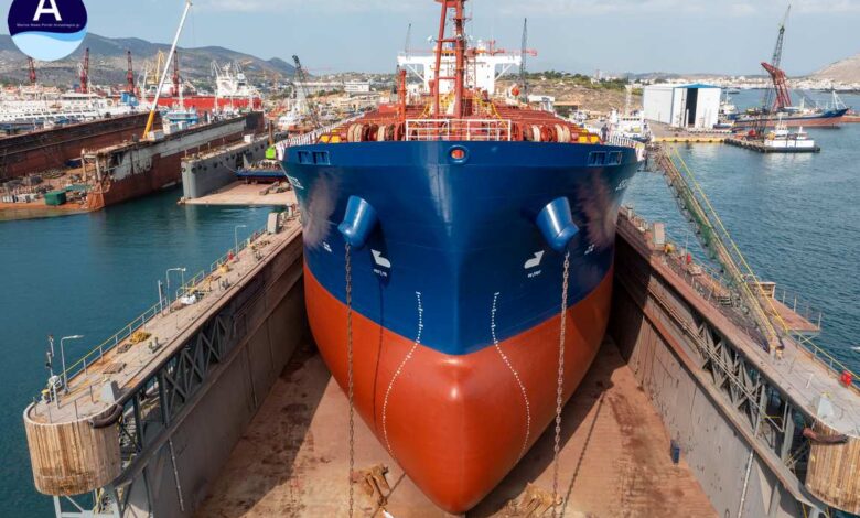 επιτυχία ολοκληρωθήκαν οι επισκευαστικές εργασίες του πλοίου ‘SEABREEZE της THENAMARIS στα ναυπηγεία Σπανόπουλος VIDEO PHOTO 6, Αρχιπέλαγος, Ναυτιλιακή πύλη ενημέρωσης