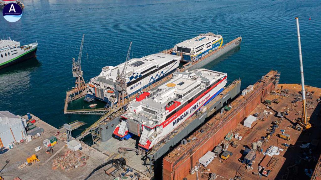 Γέμισαν από ταχύπλοα οι εγκαταστάσεις των ναυπηγείων Σπανόπουλου 4, Αρχιπέλαγος, Η 1η ναυτιλιακή πύλη ενημέρωσης στην Ελλάδα