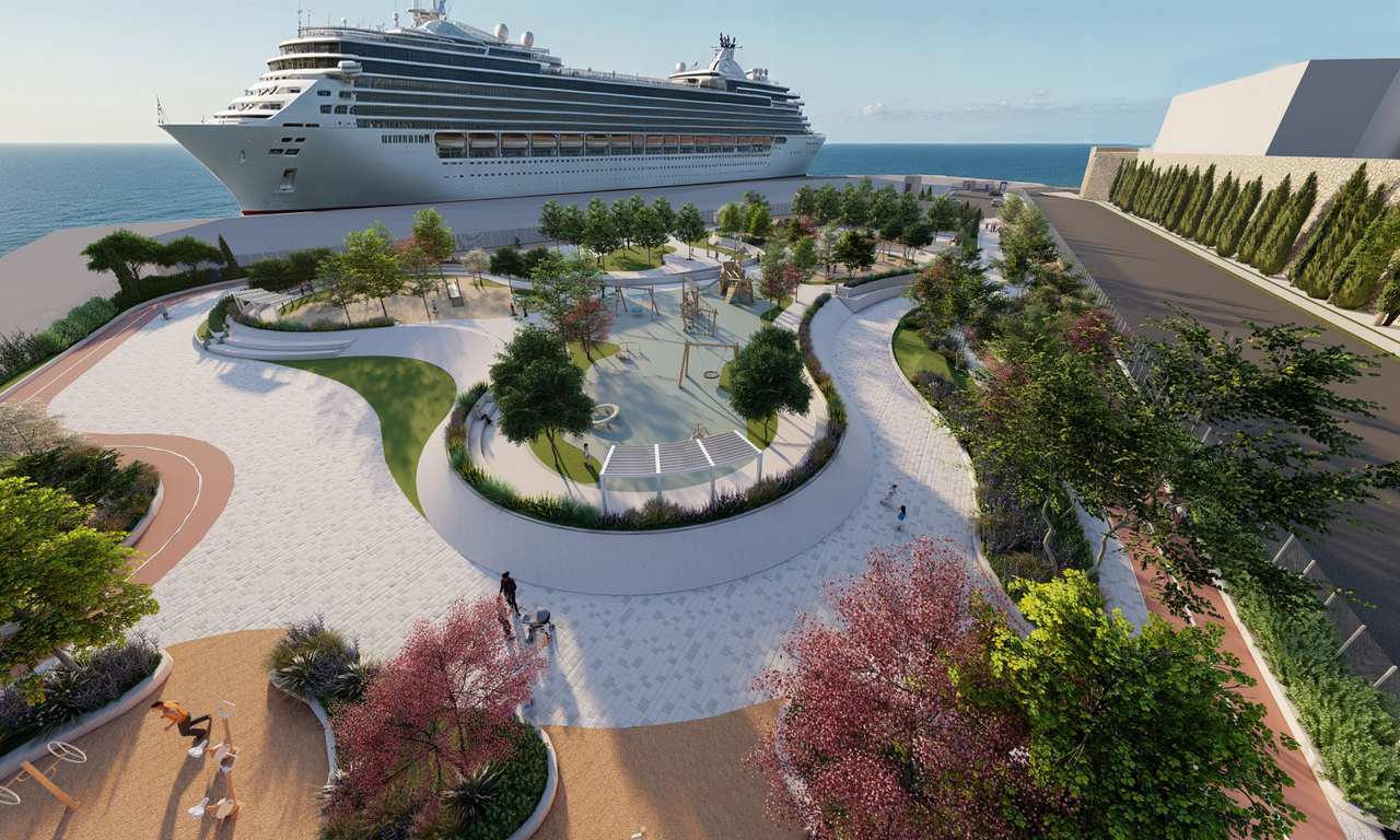 Απεικόνιση Νέου Πάρκου ΟΛΠ 2