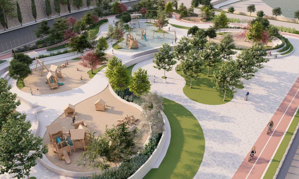 Απεικόνιση Νέου Πάρκου ΟΛΠ 4