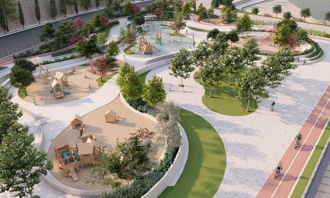 Απεικόνιση Νέου Πάρκου ΟΛΠ 4