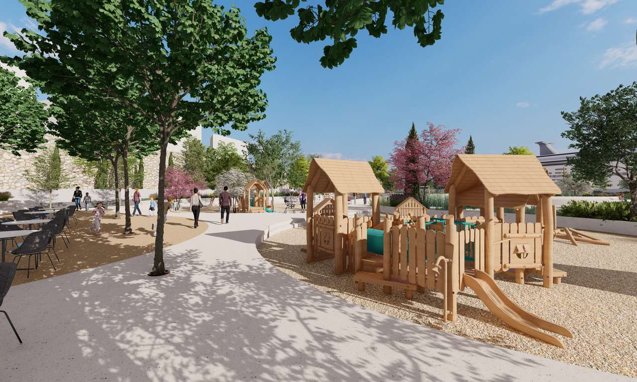 Απεικόνιση Νέου Πάρκου ΟΛΠ 5