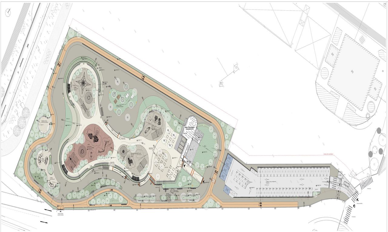 Χάρτης Νέου Πάρκου ΟΛΠ