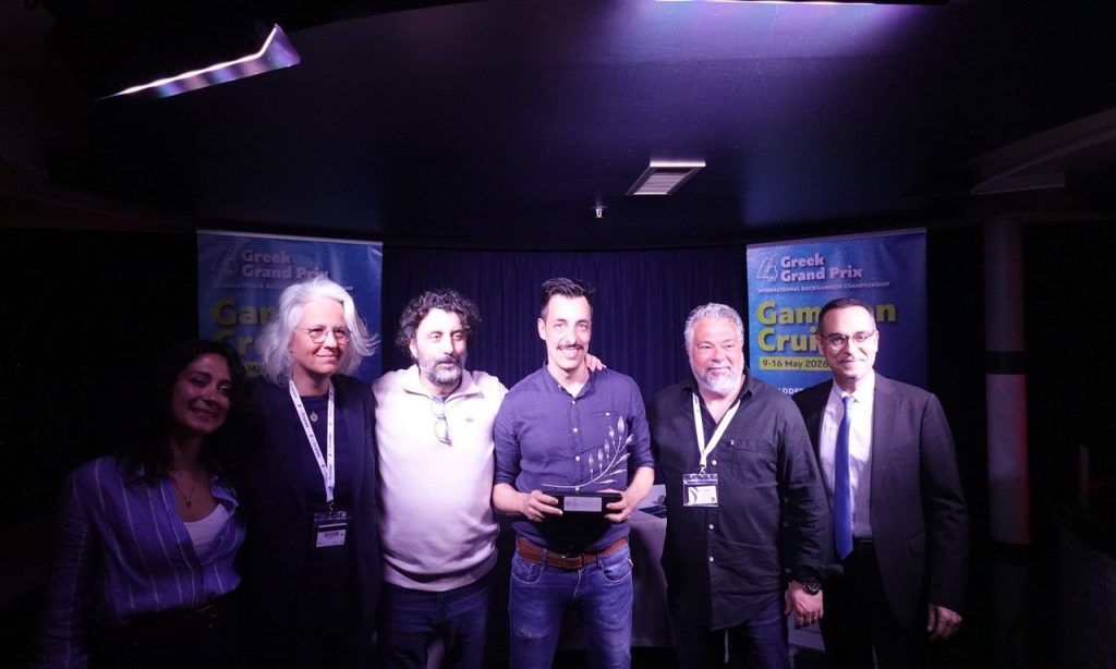 4th Greek Grand Prix Gammon Cruise Winner award