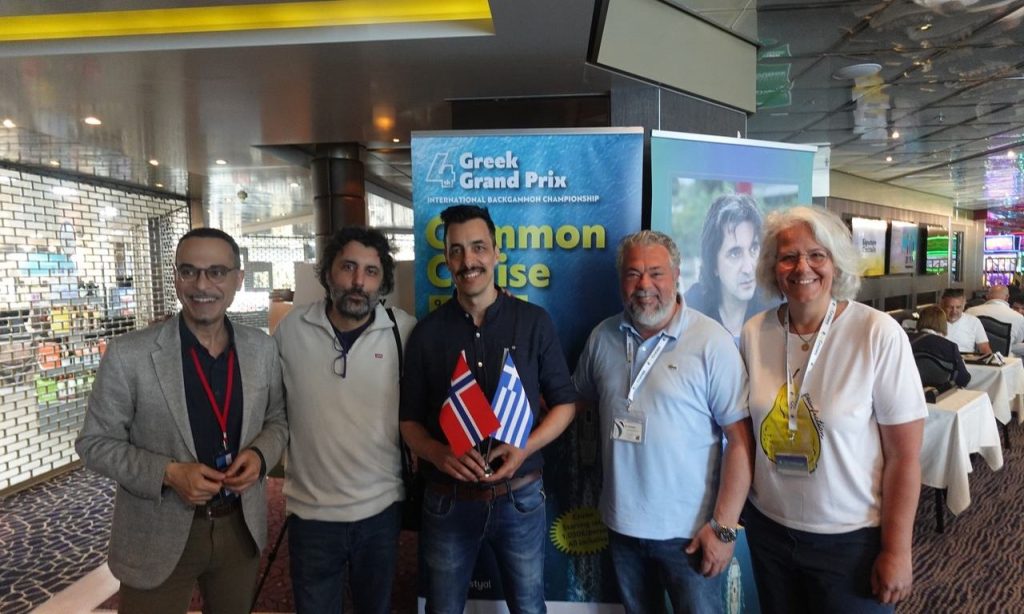 4th Greek Grand Prix Gammon Cruise winner