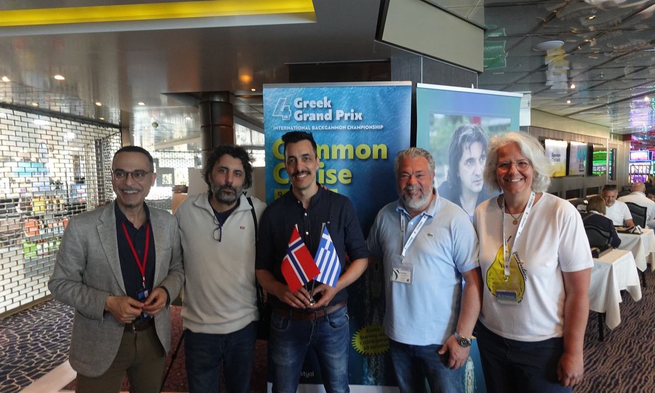 4th Greek Grand Prix Gammon Cruise winner